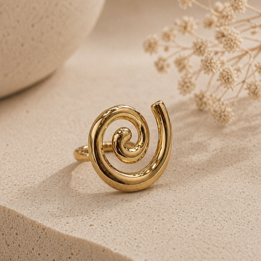 Anti Tarnish adjustable rings 75