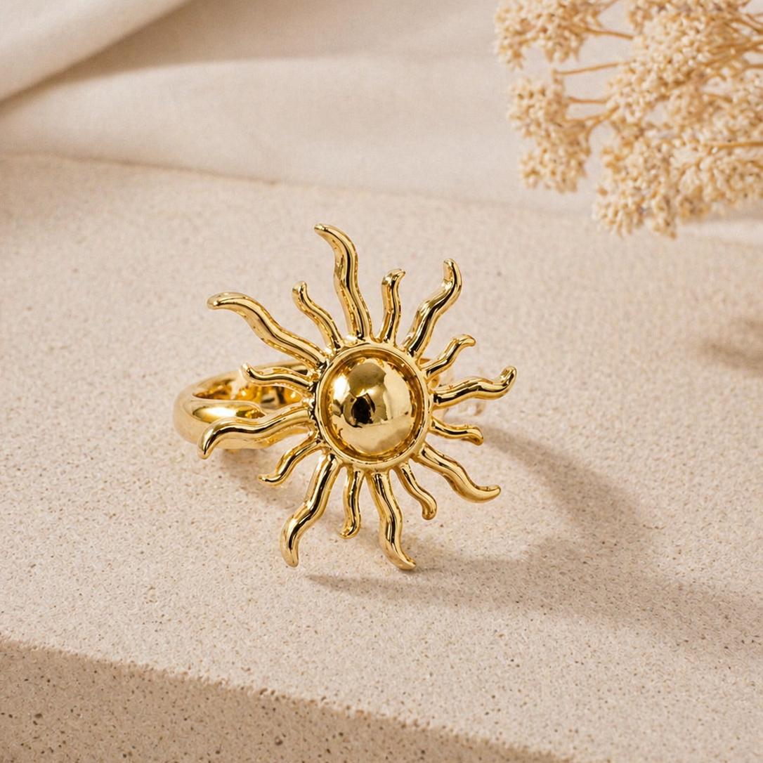 Anti Tarnish adjustable rings 108