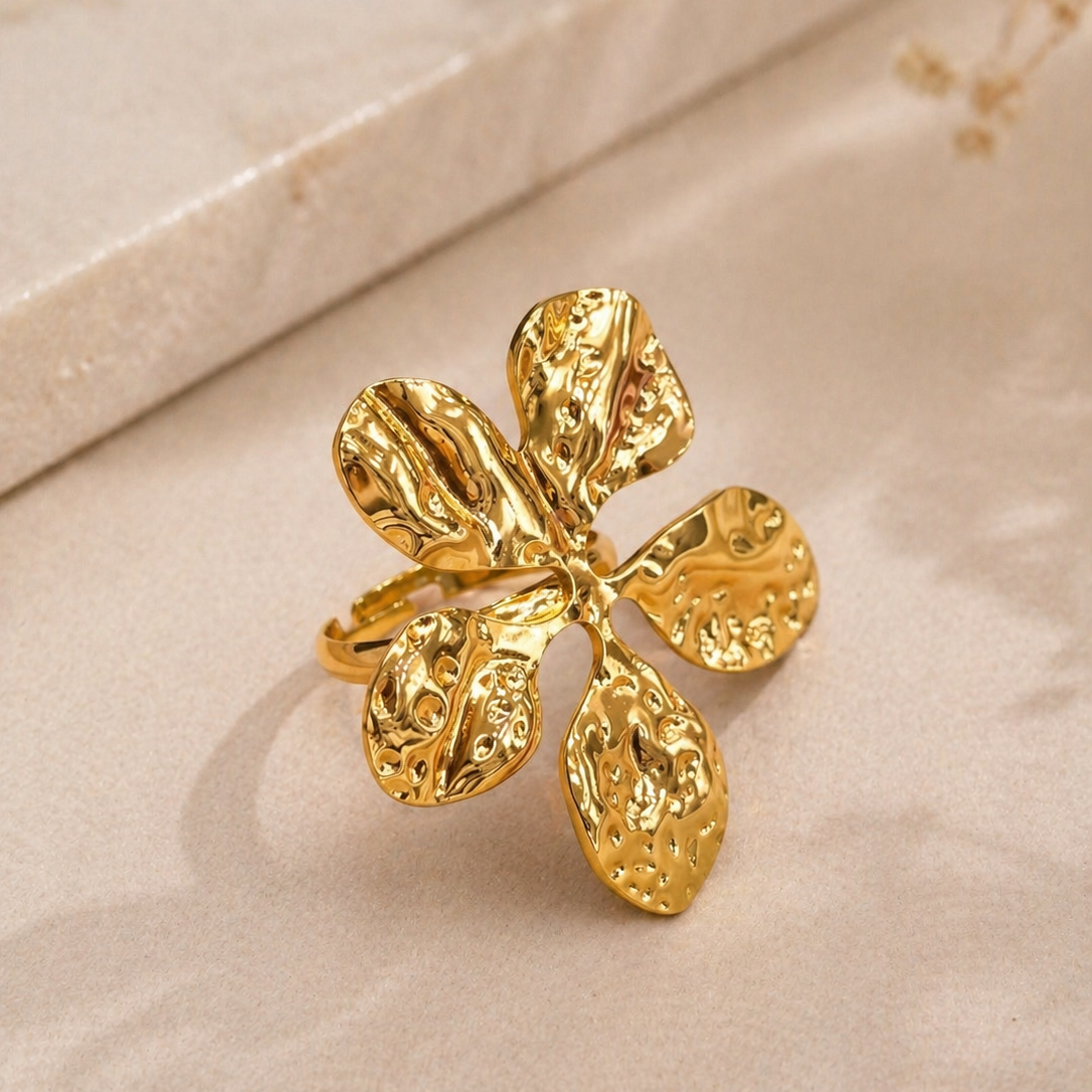 Anti Tarnish adjustable rings 107