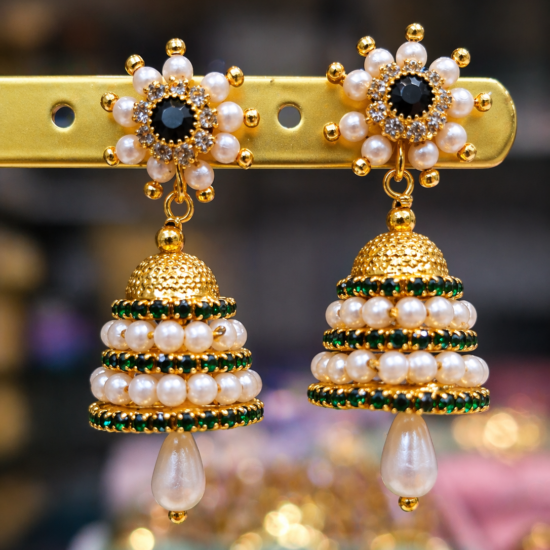 Traditional jhumkha