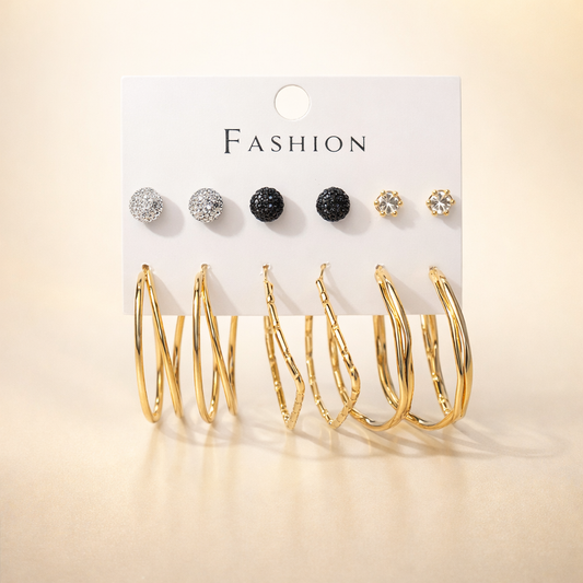 Combo of 6 pair earrings  74