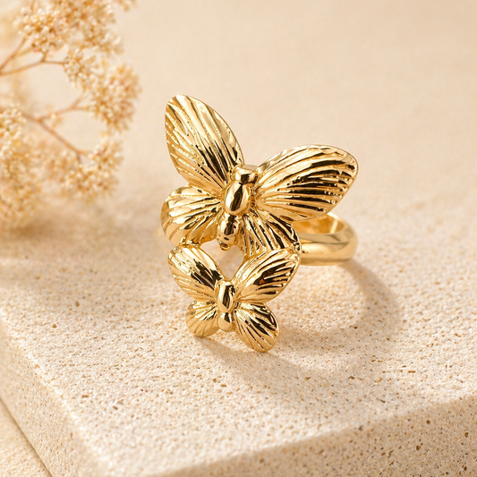 Anti Tarnish adjustable rings 87