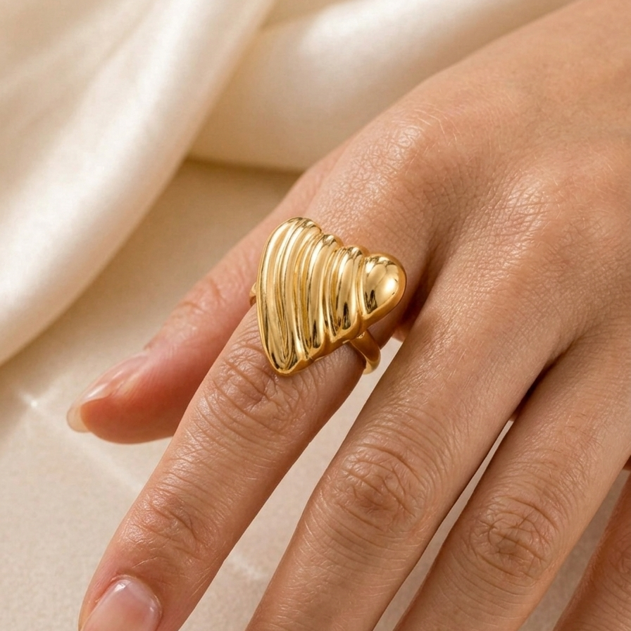 Anti Tarnish adjustable rings 113