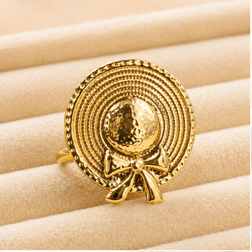 Anti Tarnish adjustable rings 80