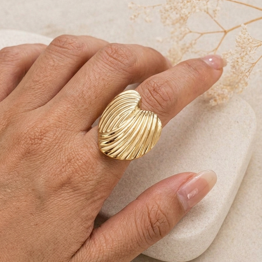 Anti Tarnish adjustable rings 70