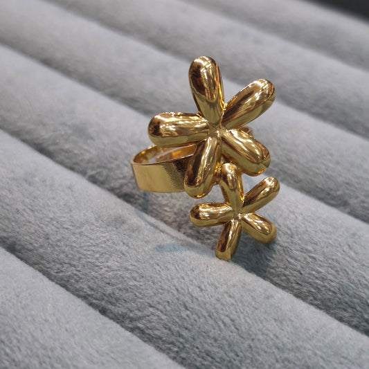 Anti Tarnish adjustable rings 59