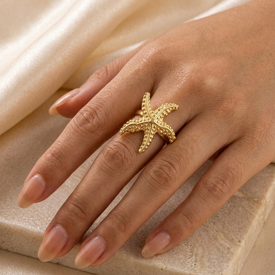 Anti Tarnish adjustable rings 116