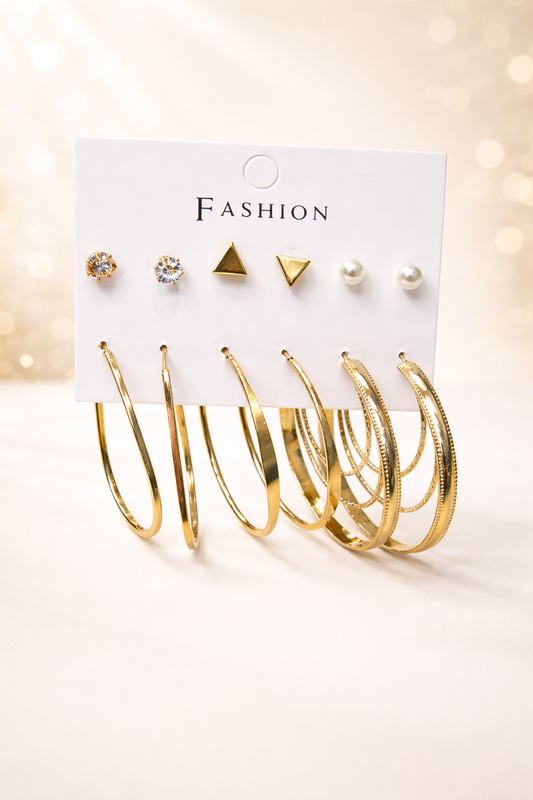 Combo of 6 pair earrings  76