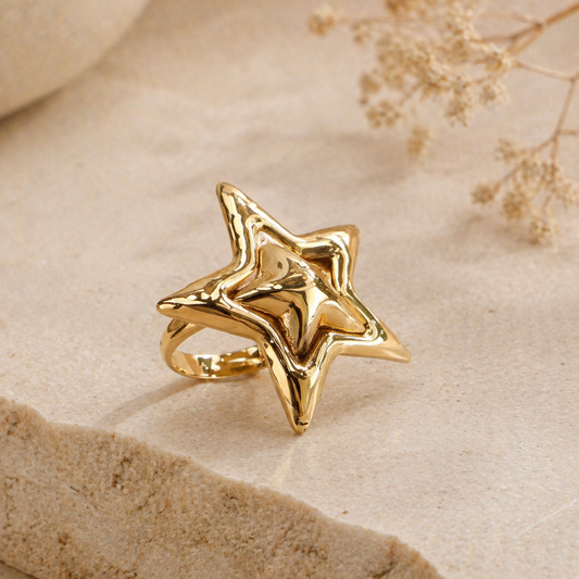 Anti Tarnish adjustable rings 84