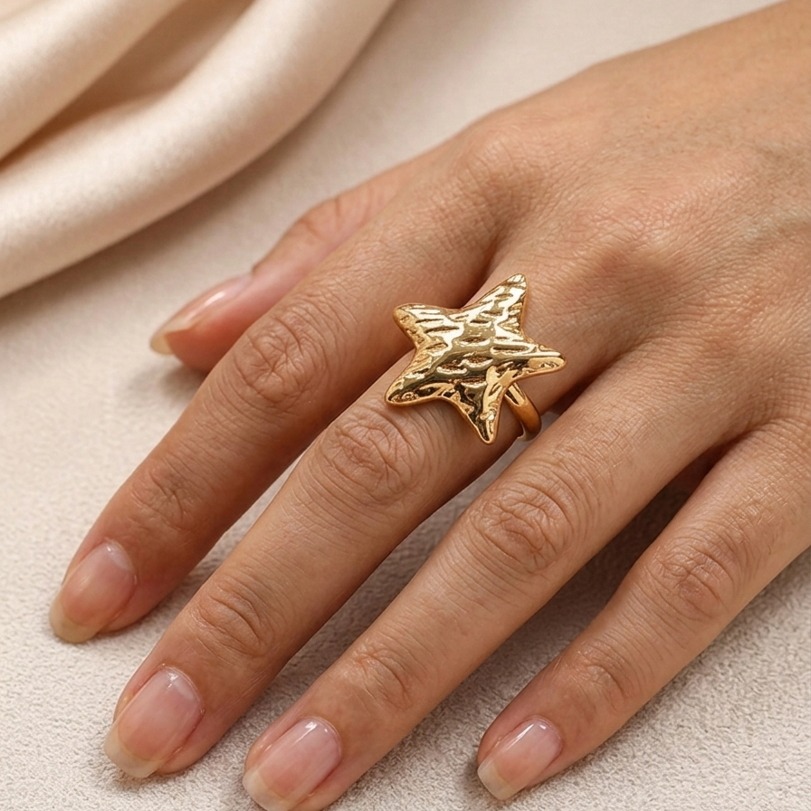 Anti Tarnish adjustable rings 110