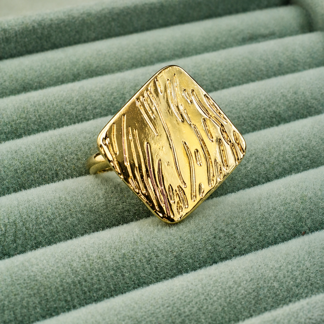 Anti Tarnish adjustable rings 90