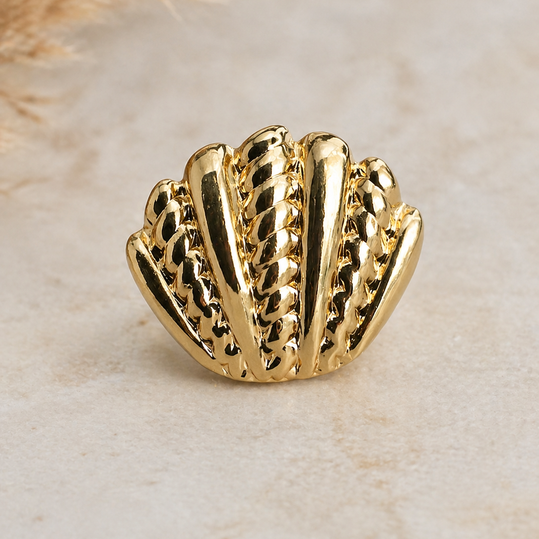 Anti Tarnish adjustable rings 60