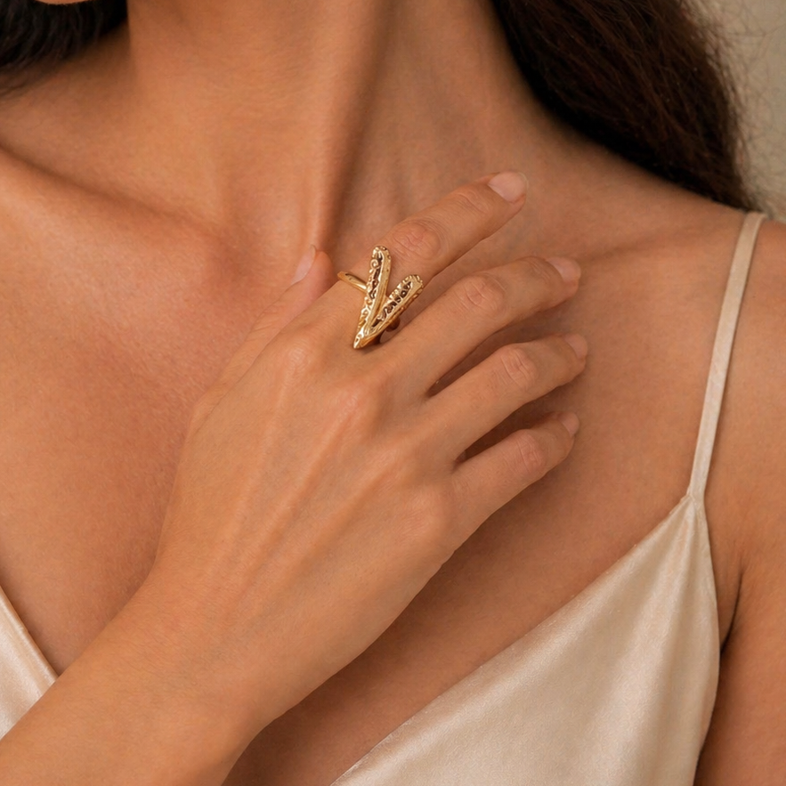Anti Tarnish adjustable rings 99