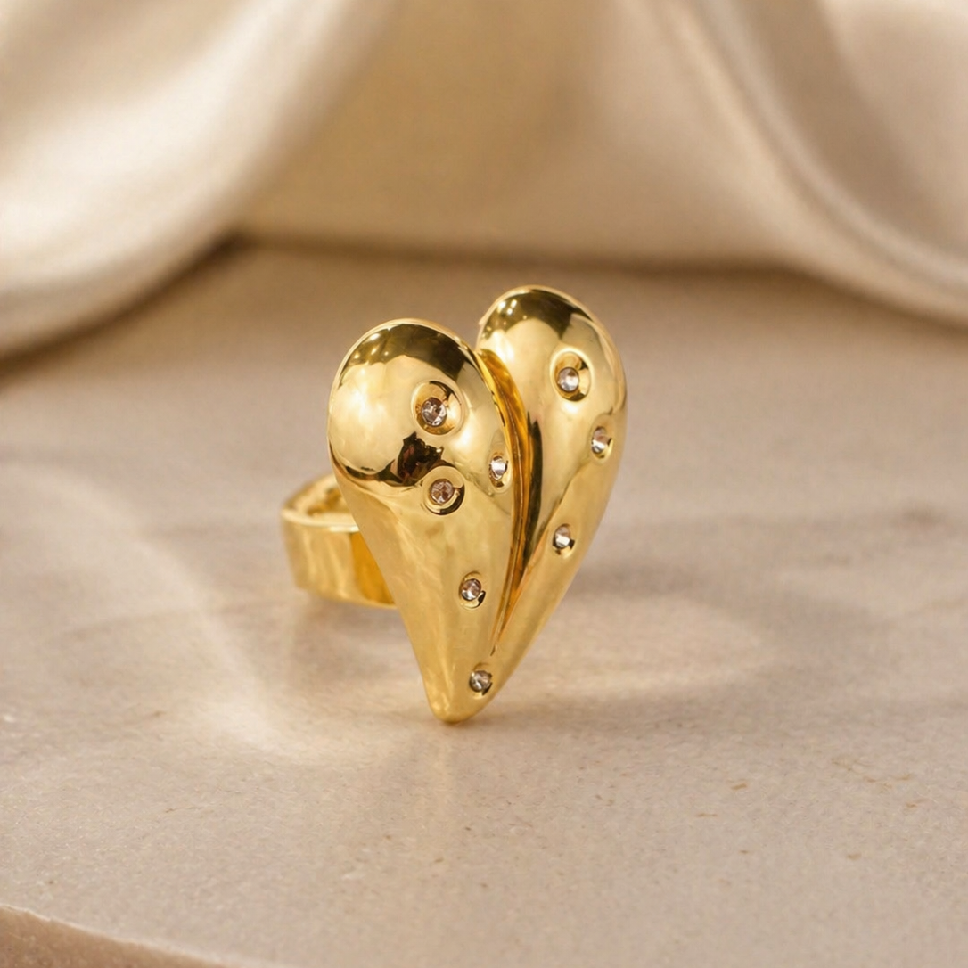 Anti Tarnish adjustable rings 63