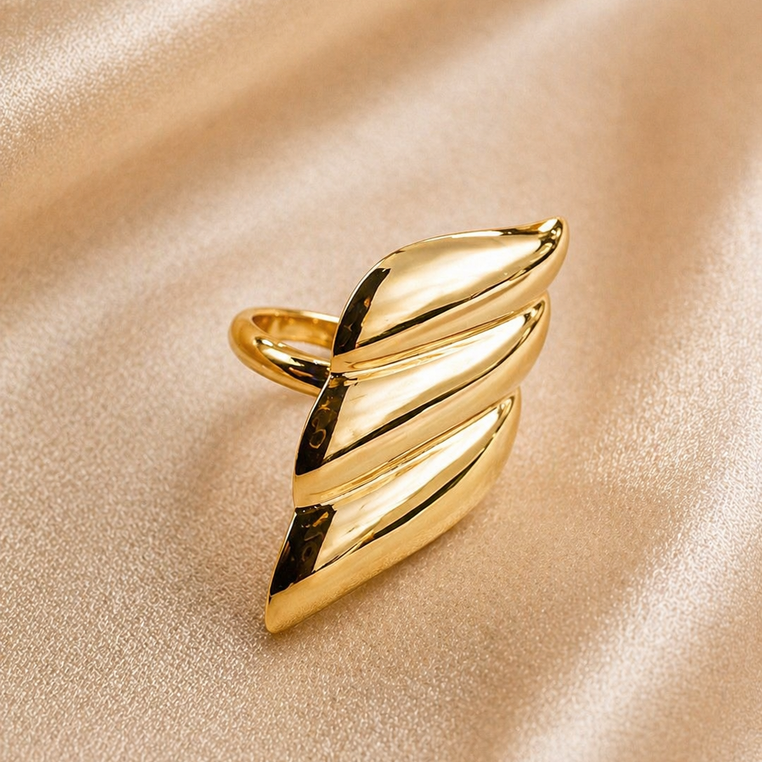 Anti Tarnish adjustable rings 101